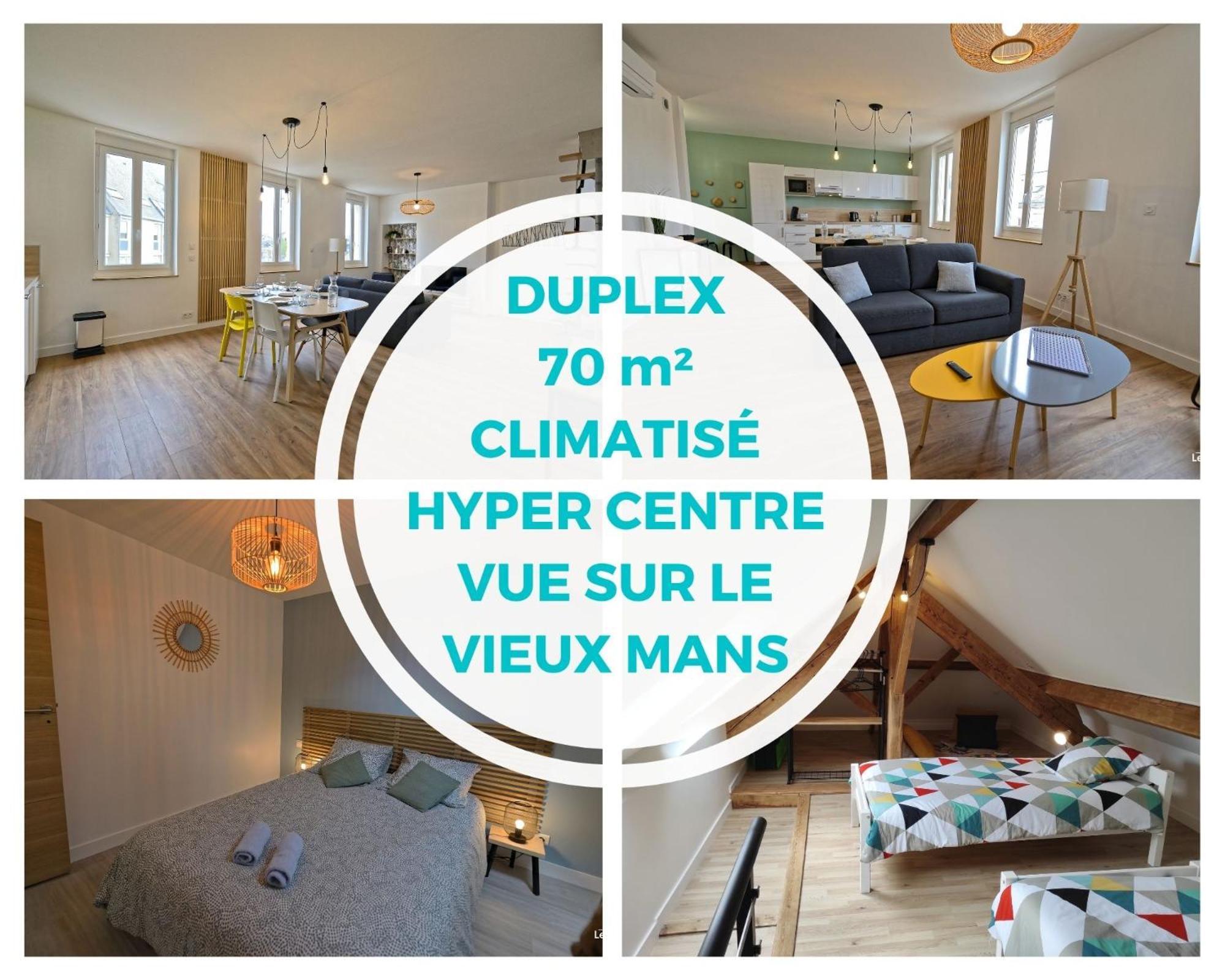 Appartement Duplex 70m2 Atypique Au Cœur Du Mans